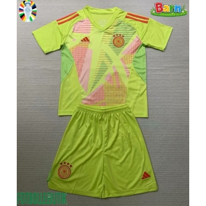 Tyskland Målvakt Bortaställ Barn EM 2024 Kortärmad (+ Korta byxor)